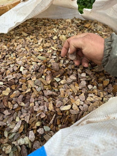 Златолит персиковый декоративная каменная крошка купить в Карачаево-Черкесской Республике