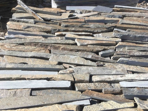 Горбушка златолит мультиколор для облицовки купить в Карачаево-Черкесской Республике