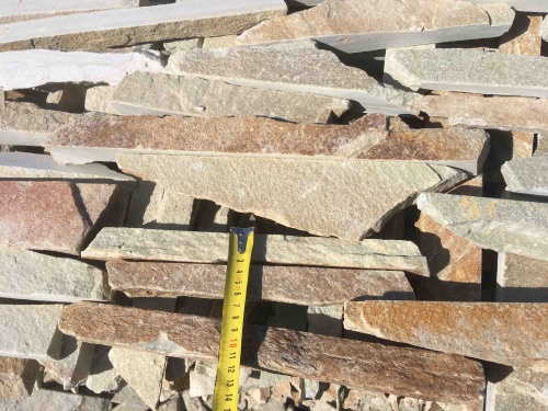 Горбушка златолит золотистый для облицовки купить в Карачаево-Черкесской Республике