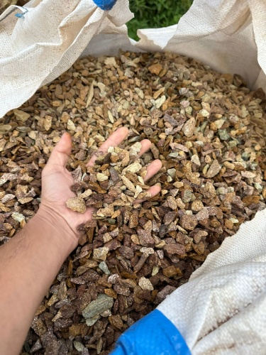 Златолит персиковый декоративная каменная крошка купить в Карачаево-Черкесской Республике