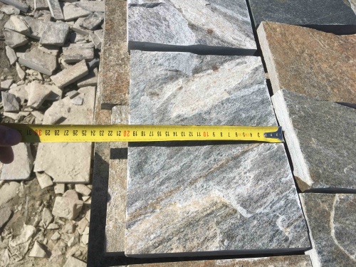 Плитка пилёная златолит Уральский для цоколя, отмостки купить в Карачаево-Черкесской Республике