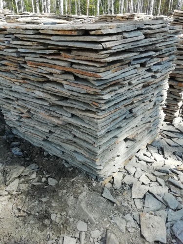 Плитняк златолит Уральский для цоколя, отмостки купить в Карачаево-Черкесской Республике